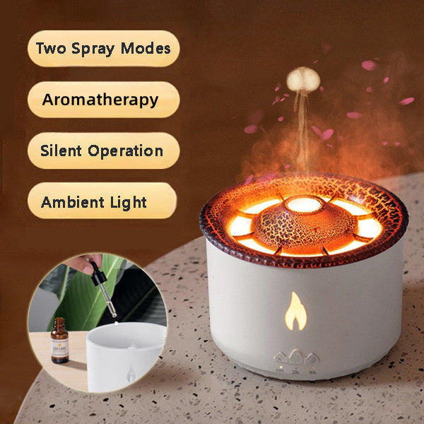 Ultrasonic Essential Oil Humidifier Volcano