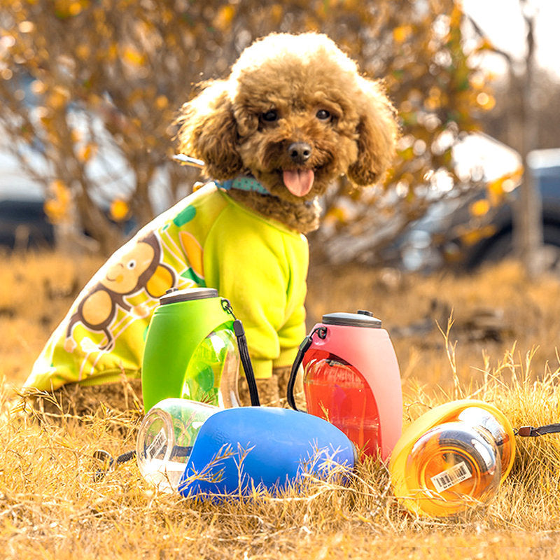 Pet Dog Water Bottle Drinking Portable