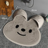 Rabbit Silicone Massage Bathroom Non-slip Mat