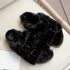 Winter Cotton Slippers Thick Bottom Non-slip Lamb