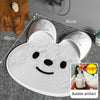 Rabbit Silicone Massage Bathroom Non-slip Mat