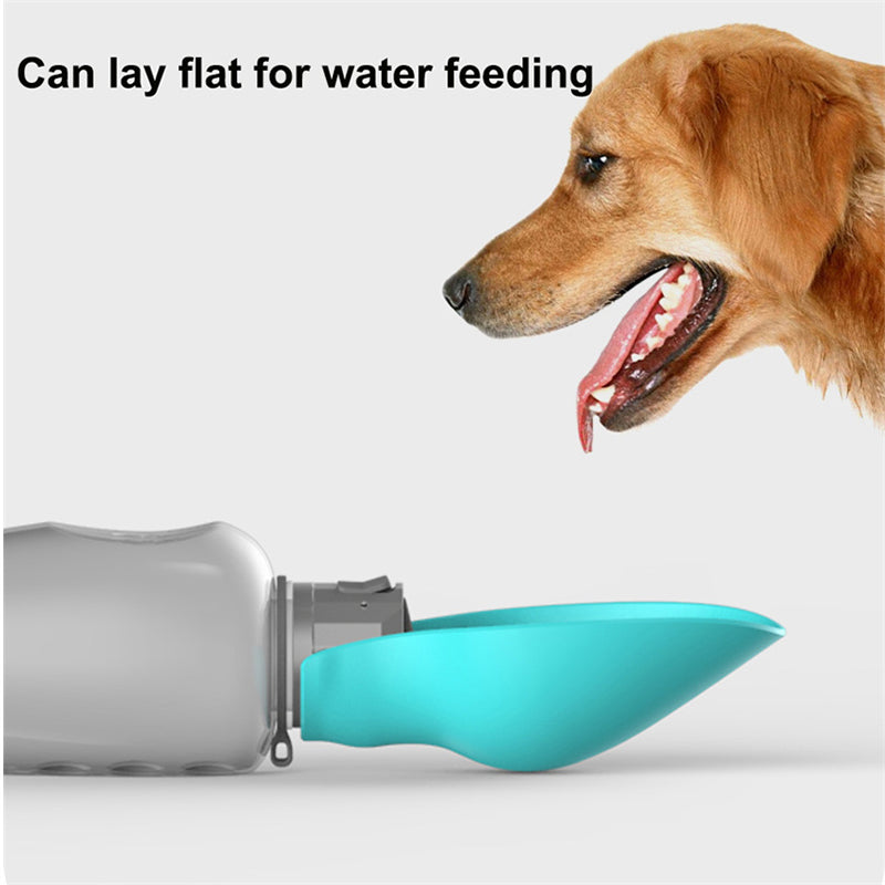 800ml Dogs Water Bottle Portable High Capacity