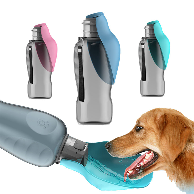 800ml Dogs Water Bottle Portable High Capacity